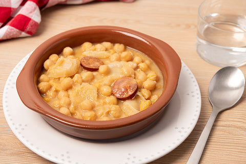 Callos con garbanzos