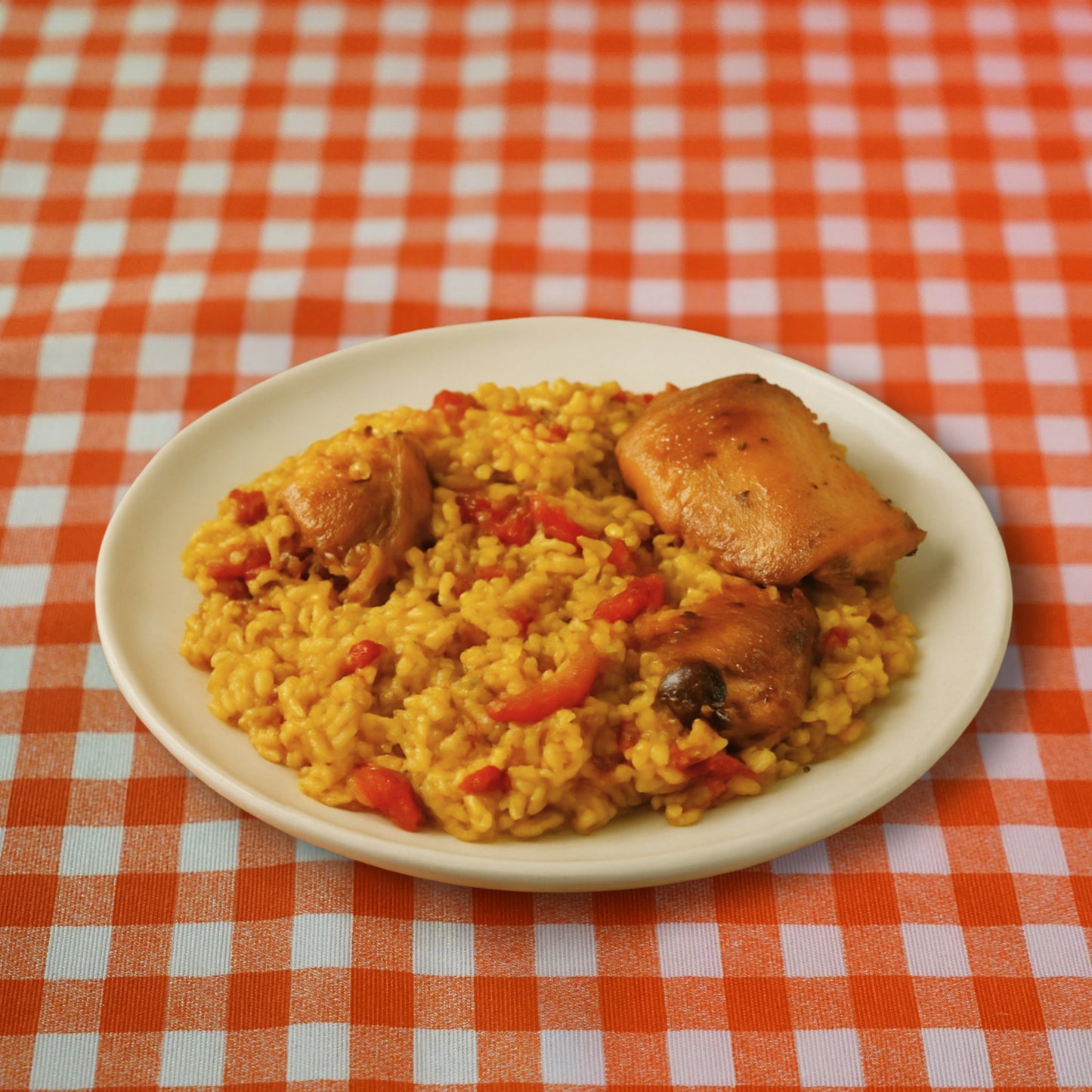 Arroz con pollo campero